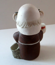 Load image into Gallery viewer, Antique Porcelain Nodder Figurine by Schafer &amp; Vater. Drunken Monk with Beer 
