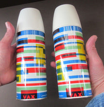 Load image into Gallery viewer, 1960s VAX Thermos Flask or Vaccum Flask. Geometric Abstract Pattern
