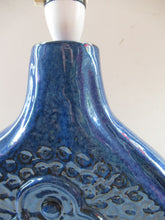 Load image into Gallery viewer, Vintage 1960s Large Modernist Brutalist Ceramic Table Lamp

