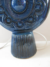 Load image into Gallery viewer, Vintage 1960s Large Modernist Brutalist Ceramic Table Lamp

