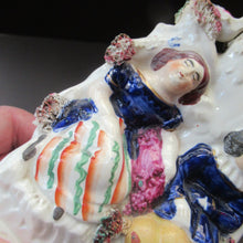 Load image into Gallery viewer, 1850s Spill Vase of a Sleeping Couple with Birds in Nests
