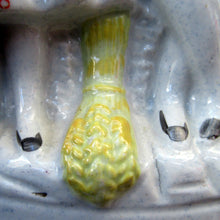 Load image into Gallery viewer, ANTIQUE Victorian Staffordshire Flatback Figurine. Miniature Example of a Man and Woman Gathering Wheat
