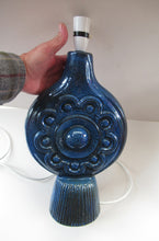 Load image into Gallery viewer, Vintage 1960s Large Modernist Brutalist Ceramic Table Lamp
