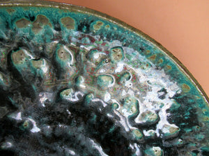 Vintage Art Pottery Bowl, possibly by Arnold Wiigs Fabrikker, Norway