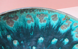 Vintage Art Pottery Bowl, possibly by Arnold Wiigs Fabrikker, Norway