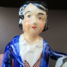 Load image into Gallery viewer, Staffordshire Figurine. 1850s Prince of Wales with Pond Yacht
