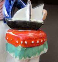 Load image into Gallery viewer, Staffordshire Figurine. 1850s Prince of Wales with Pond Yacht
