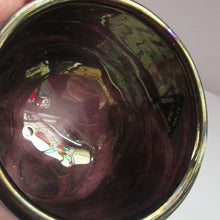 Load image into Gallery viewer, Vintage Maltese Phoenician Peacock Lustre Bowl
