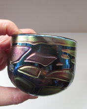 Load image into Gallery viewer, Vintage MALTESE Phoenician Peacock Lustre Small Bowl with Etched Signature
