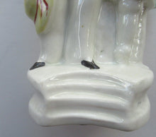 Load image into Gallery viewer, Staffordshire Figurine. 1850s Prince of Wales with Pond Yacht
