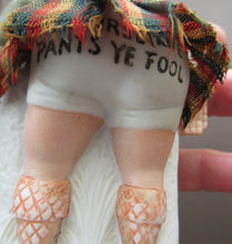 Load image into Gallery viewer, Antique Schafer &amp; Vater Bisque Porcelain Figurine COMICAL SCOTSMAN
