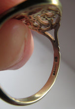 Load image into Gallery viewer, 1970s Scottish 9ct Gold Ring. Ortak Design St Magnus  Cross
