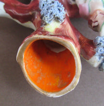 Load image into Gallery viewer, Miniature 1850s Staffords;hire Spill Vase with Two Figures and a Deer

