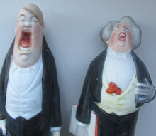 Load image into Gallery viewer, Antique Bisque Porcelain SKINNY or Elongated Figurine by Schafer &amp; Vater: THE TENOR (Opera Singer) 
