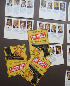 RARE 1967 Vintage JAMES BOND Card Game: Licence to Kill (Golden Wonder)