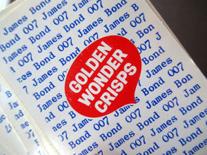 RARE 1967 Vintage JAMES BOND Card Game: License to Kill (Golden Wonder)