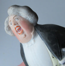 Load image into Gallery viewer, Antique Bisque Porcelain SKINNY or Elongated Figurine by Schafer &amp; Vater: THE TENOR (Opera Singer) 
