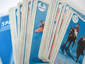 Art Deco Pepys Playing Cards. 1937 Game: Speed