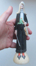 Load image into Gallery viewer, Antique Bisque Porcelain SKINNY or Elongated Figurine by Schafer &amp; Vater: THE VIOLINST

