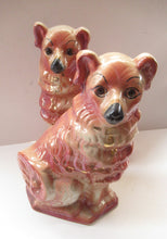 Load image into Gallery viewer, Large Bo&#39;ness Pottery Victorian Staffordshire Ceramic Spaniels
