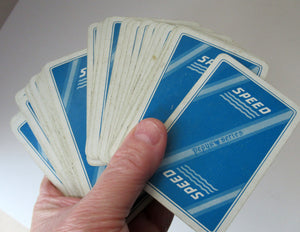 Art Deco Pepys Playing Cards. 1937 Game: Speed