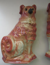 Load image into Gallery viewer, Large Bo&#39;ness Pottery Victorian Staffordshire Ceramic Spaniels
