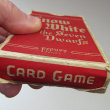 Load image into Gallery viewer, 1930s Disney Pepys Playing Cards. Snow White and the Seven Dwarfs
