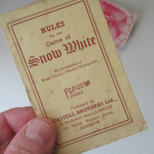 Load image into Gallery viewer, 1930s Disney Pepys Playing Cards. Snow White and the Seven Dwarfs
