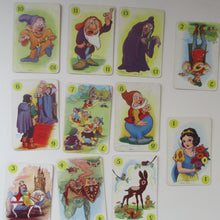 Load image into Gallery viewer, 1930s Disney Pepys Playing Cards. Snow White and the Seven Dwarfs
