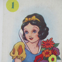 Load image into Gallery viewer, 1930s Disney Pepys Playing Cards. Snow White and the Seven Dwarfs
