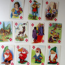 Load image into Gallery viewer, 1930s Disney Pepys Playing Cards. Snow White and the Seven Dwarfs
