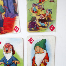 Load image into Gallery viewer, 1930s Disney Pepys Playing Cards. Snow White and the Seven Dwarfs
