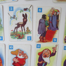 Load image into Gallery viewer, 1930s Disney Pepys Playing Cards. Snow White and the Seven Dwarfs
