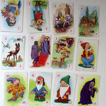 Load image into Gallery viewer, 1930s Disney Pepys Playing Cards. Snow White and the Seven Dwarfs
