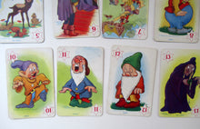 Load image into Gallery viewer, 1930s Disney Pepys Playing Cards. Snow White and the Seven Dwarfs
