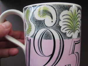 Wedgwood Coronation Mug Queen Elizabeth II 1953 Eric Ravilious