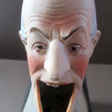 Load image into Gallery viewer, Porcelain SMOKING Head Ashtray and Match Holder by Schafer &amp; Vater. HITCHY-KOO HITCHY-KOO
