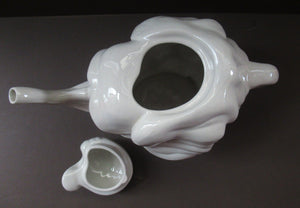 Vintage 1980s Fluck & Law Teapot. Spitting Image Caricature of Margaret Thatcher