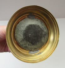 Load image into Gallery viewer, Antique Victorian Brass Inkwell. Three Greyhounds Supporting a Globe Shape Ball

