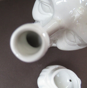 Vintage 1980s Fluck & Law Teapot. Spitting Image Caricature of Margaret Thatcher