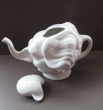 Load image into Gallery viewer, Vintage 1980s Fluck &amp; Law Teapot. Spitting Image Caricature of Margaret Thatcher
