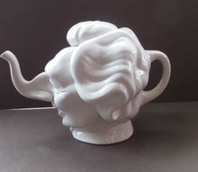 Load image into Gallery viewer, Vintage 1980s Fluck &amp; Law Teapot. Spitting Image Caricature of Margaret Thatcher
