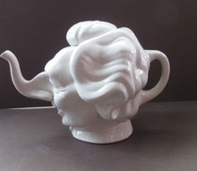 Load image into Gallery viewer, Vintage 1980s Fluck &amp; Law Teapot. Spitting Image Caricature of Margaret Thatcher
