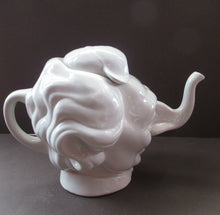 Load image into Gallery viewer, Vintage 1980s Fluck &amp; Law Teapot. Spitting Image Caricature of Margaret Thatcher
