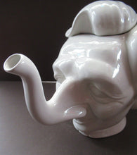 Load image into Gallery viewer, Vintage 1980s Fluck &amp; Law Teapot. Spitting Image Caricature of Margaret Thatcher
