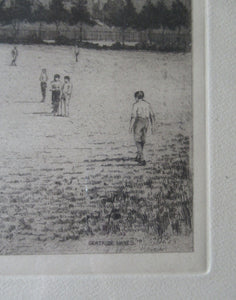 Gertrude Hayes New Cricket Field, Inverleith Place, Stockbridge, Edinburgh