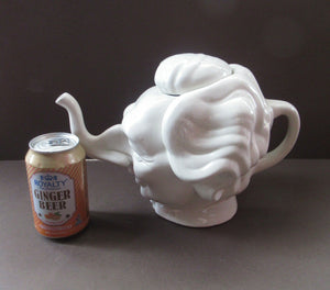 Vintage 1980s Fluck & Law Teapot. Spitting Image Caricature of Margaret Thatcher