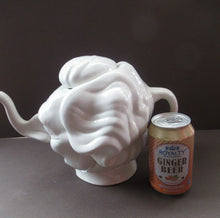 Load image into Gallery viewer, Vintage 1980s Fluck &amp; Law Teapot. Spitting Image Caricature of Margaret Thatcher
