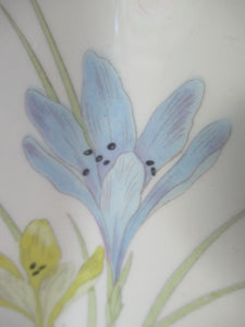 Stylish 1950s Norwegian Figgjo Flint Crocus Serving Plate or Sandwich Plate