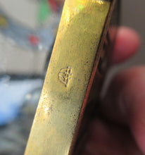 Load image into Gallery viewer, Antique 1920s Art Deco Egyptian Revival Damascene Inkwell
